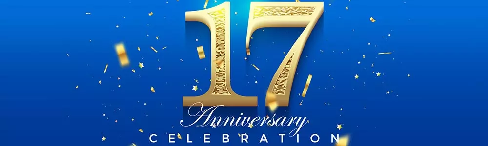 17 anniversary graphic