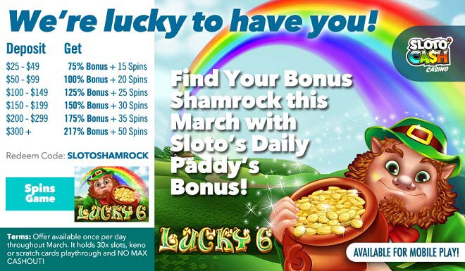 SlotoCash Free Spins