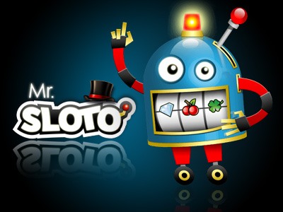 Mr. Sloto, the SlotoCash Casino mascot