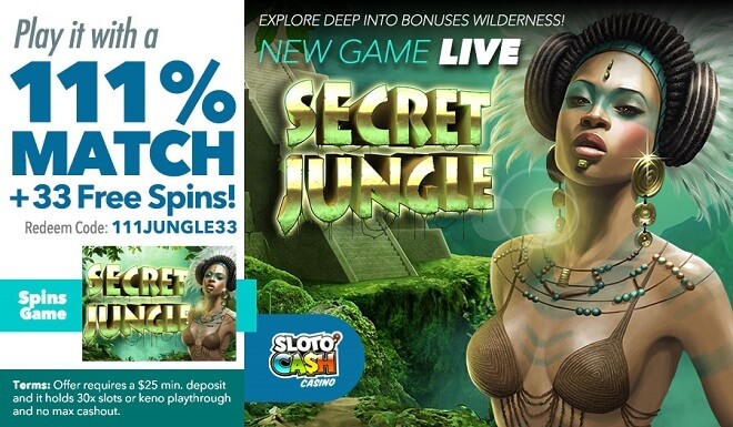 Secret Jungle Free Spins